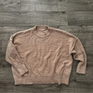 Kye Mi Cozy Tan Pullover Sweater